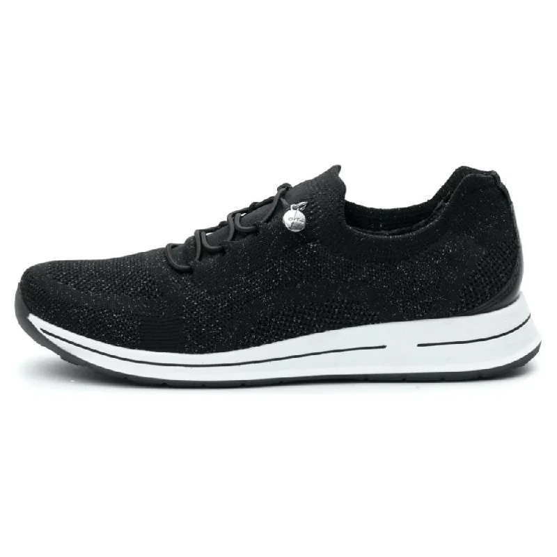 Ara Ocean Black Stretch Sneaker (Women's)