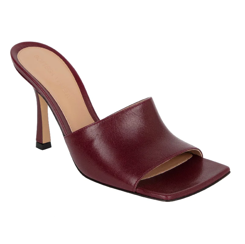 Bottega Veneta Stretch Mule Merlot