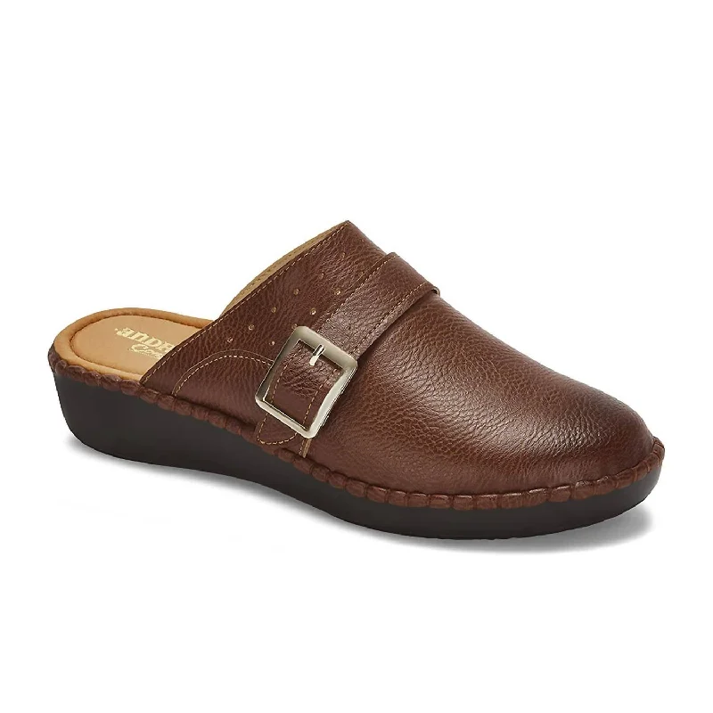 Women's Comfort Casual Clogs In Brown