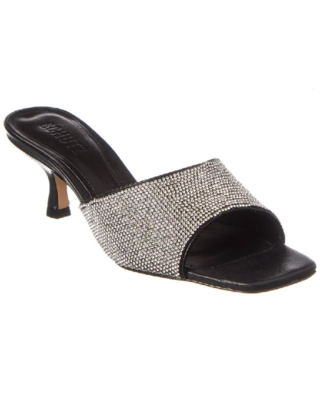 Schutz Dethalia Glam Leather Mule