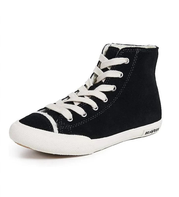 Women's Army Issue High Wintertide Sneaker In Black