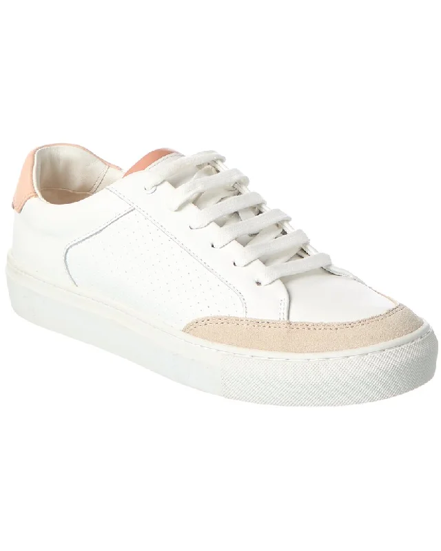 Reiss Ashley Leather Suede Sneaker