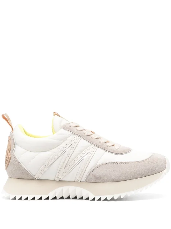 MONCLER Chic Panelled Design Sneakers for Women