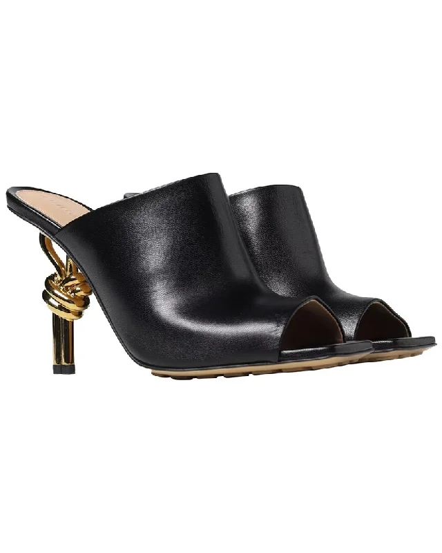 Bottega Veneta Knot Leather Mule