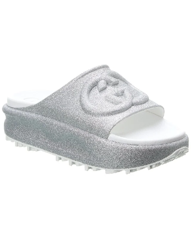 Gucci Interlocking G Rubber Slide