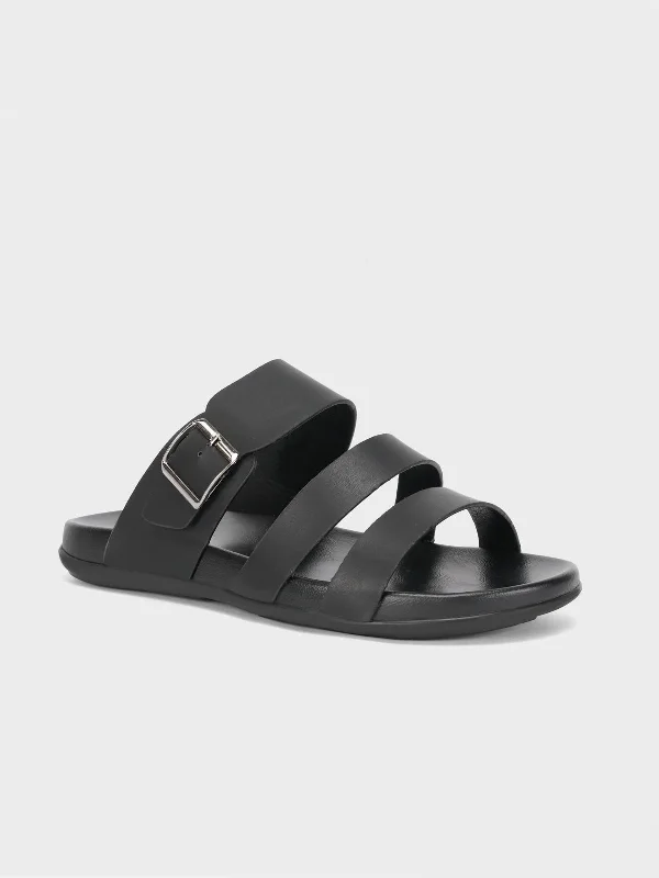 Mens "PAVLOS" Adorned Strappy Slippers