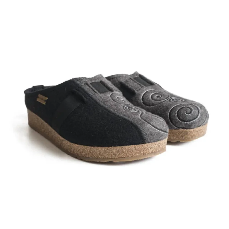 Women's Magic 2 Tone Clogs In Black/grey