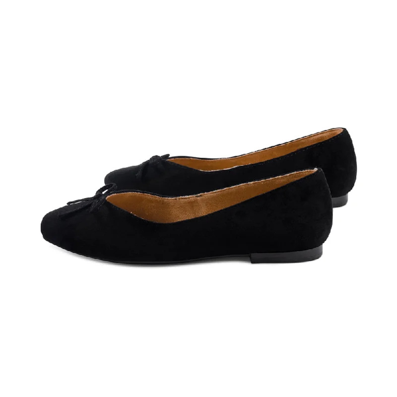 Skylar-Nr Black Suede F24