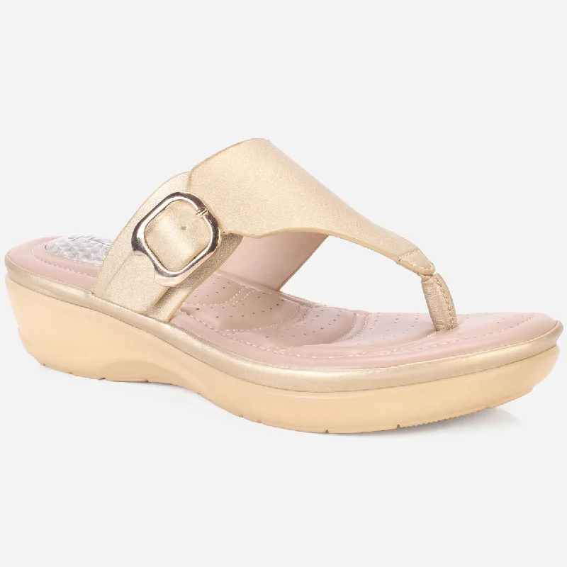 Women "TOULIN" Comfort Wedge Slippers