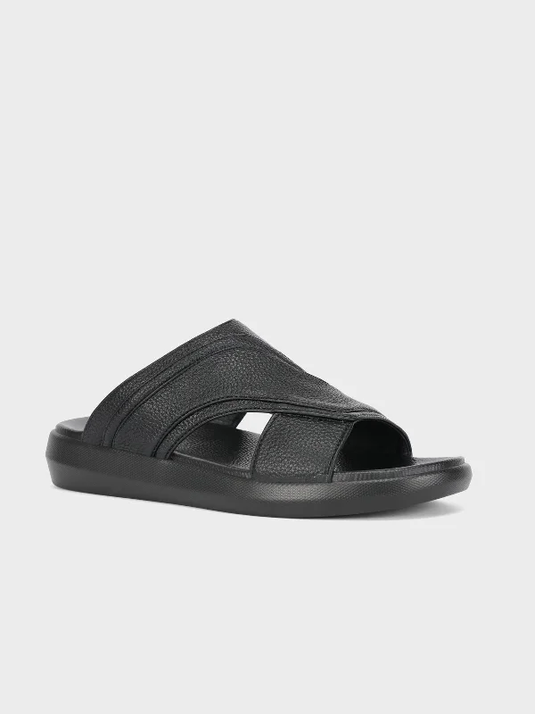 Mens "TIMON" Casual Open Toe Slippers