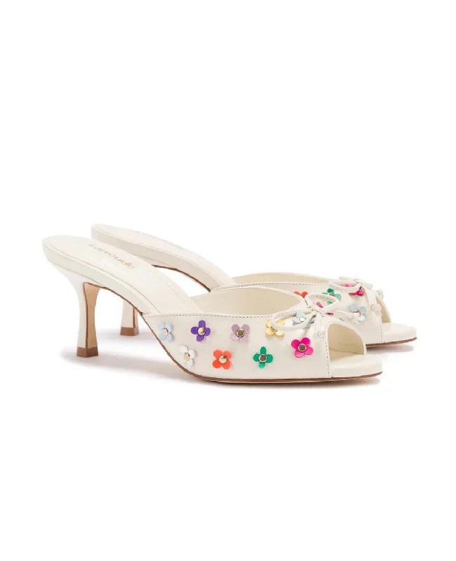 Women's Jasmine Mule In Ivory