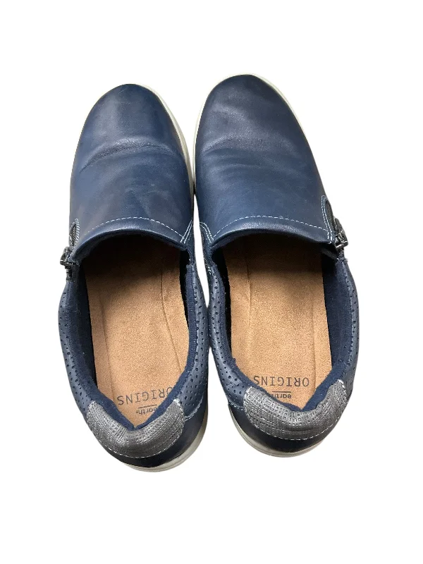 Shoes Flats By Earth In Navy, Size: 9.5