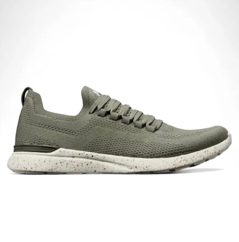 Men's Techloom Breeze Sneaker In Fatigue/pristine/speckle