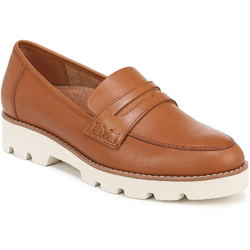 Vionic Womens Cheryl II Lugged Sole Penny Loafers