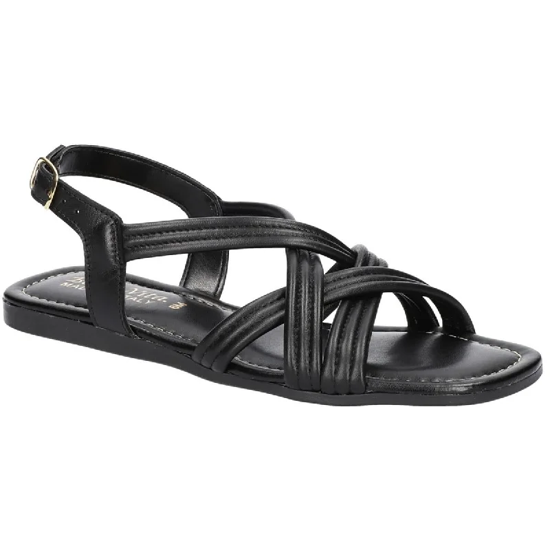 Bella Vita Womens ILO ITALY Leather Slingback Flatform Sandals