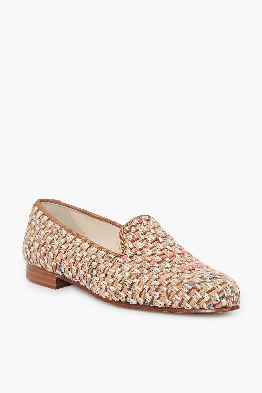 Tan Confetti Loafers