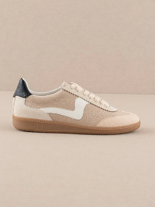 The Kyla | Almond Classic Low Top Sneakers