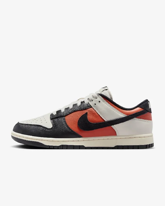 Men's Dunk Low Retro Sneaker In Phantom/black-Vintage Coral-Pale Ivory