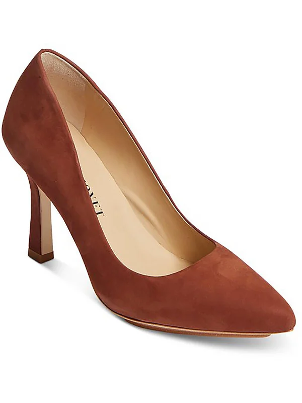 Anita Womens Nubuck Pointed Toe Pumps