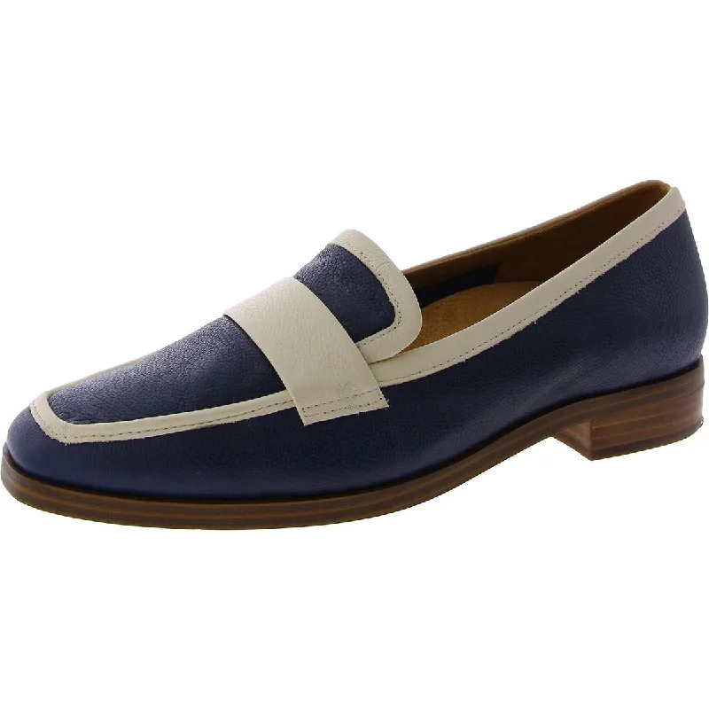 Vionic Womens Sellah ll Leather Slip On Loafers