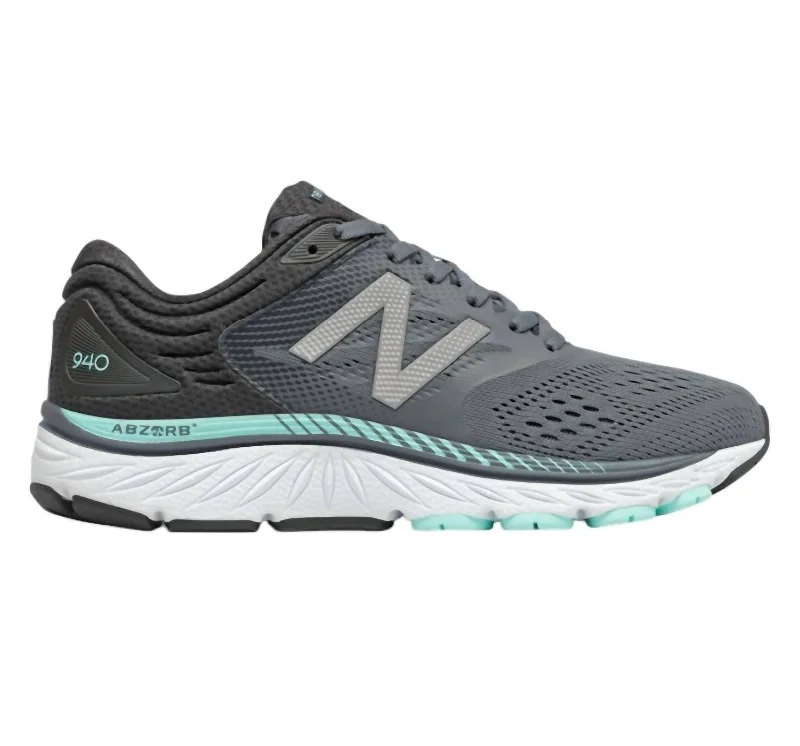 Women's 940V4 Running Sneakers In Cg - Lead/phantom/glacier