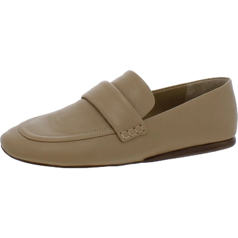 Vince Womens Davis  Leather Slip On Loafers