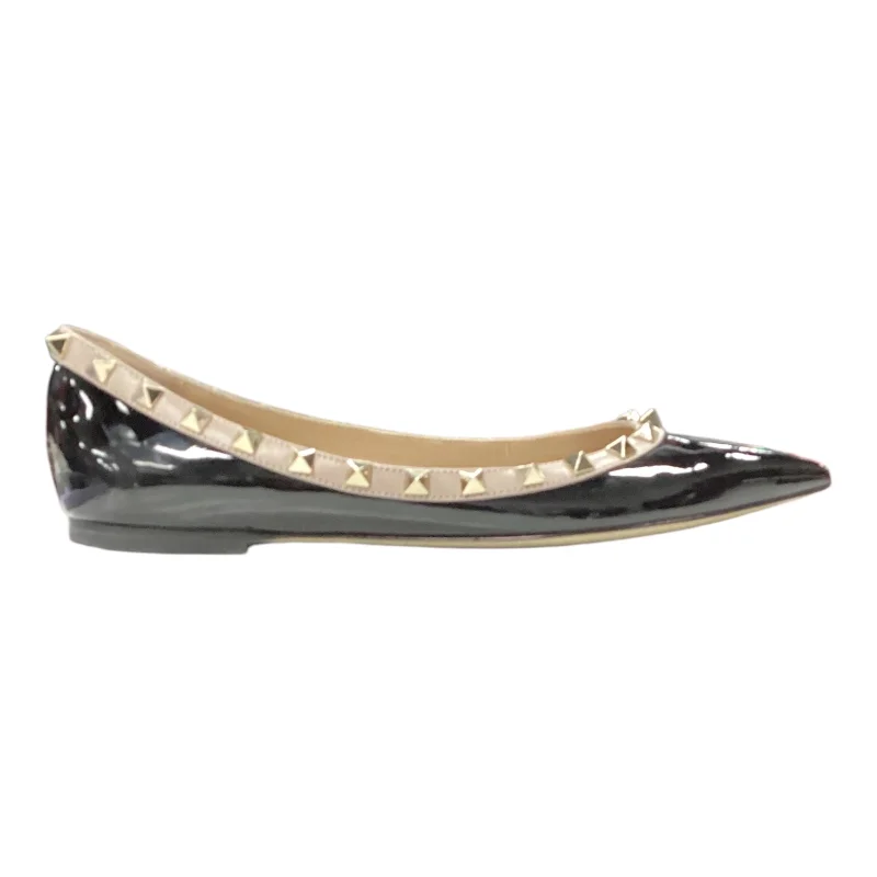 Shoes Flats By Valentino-garavani In Black, Size: 7.5