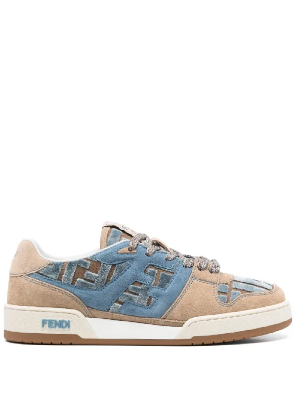 FENDI Match Lace-Up Sneakers for Women