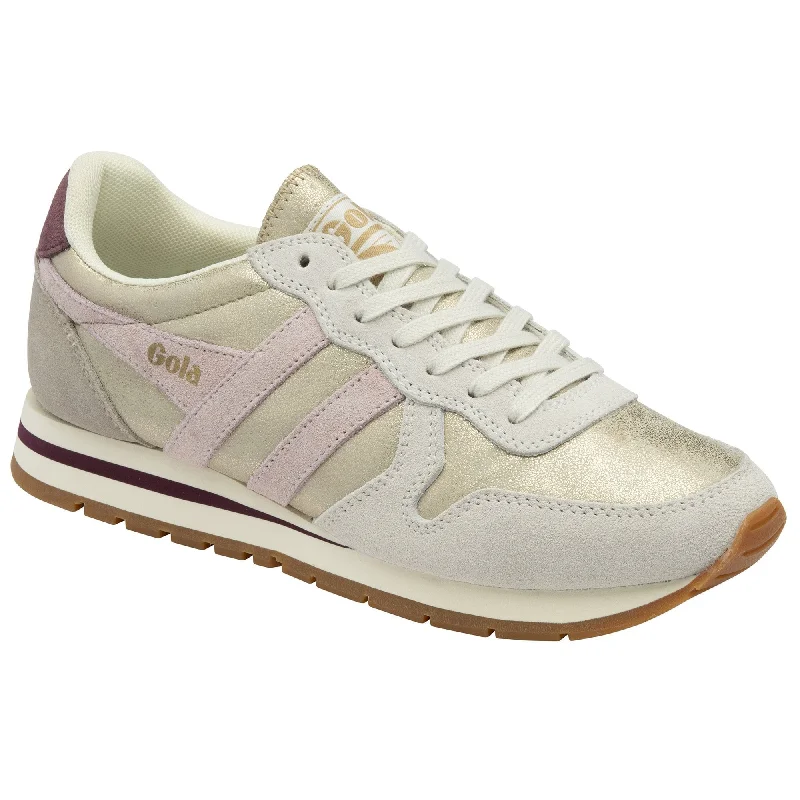 Daytona Blaze Sneakers (Gold/Chalk Pink/Windsor Wine)