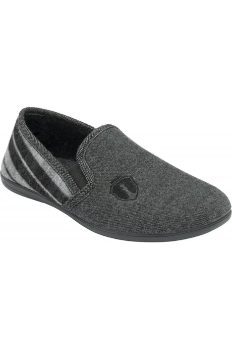 Lotus Carlos mens slipper in Grey