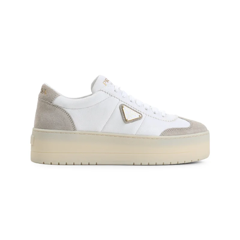 PRADA Downtown Women's Leather Sneakers