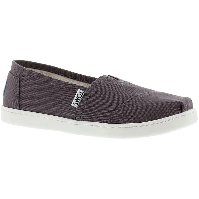 Toms Boys Alpargata Canvas Slip-On Loafers