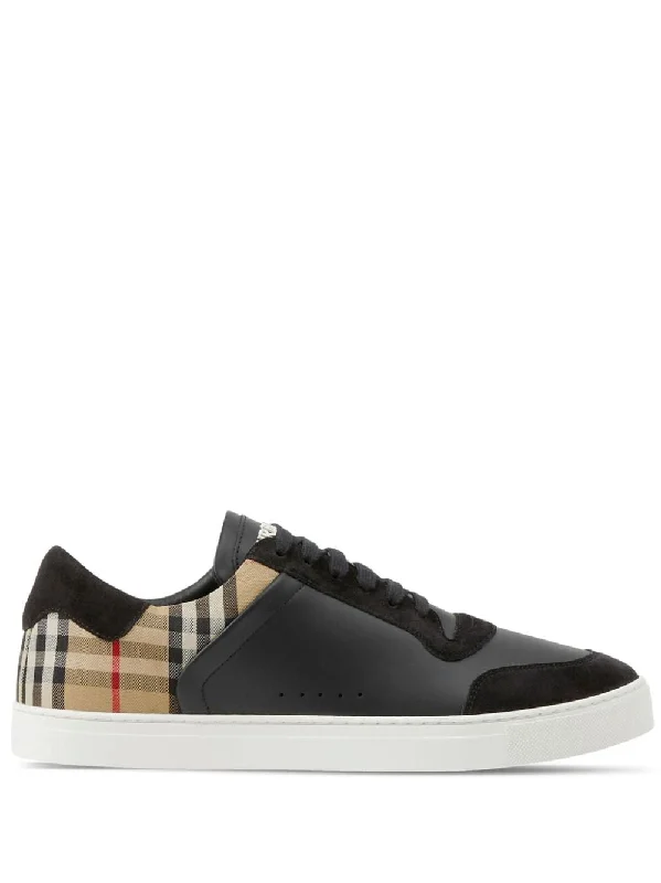 BURBERRY Men's Suede Stevie Sneakers