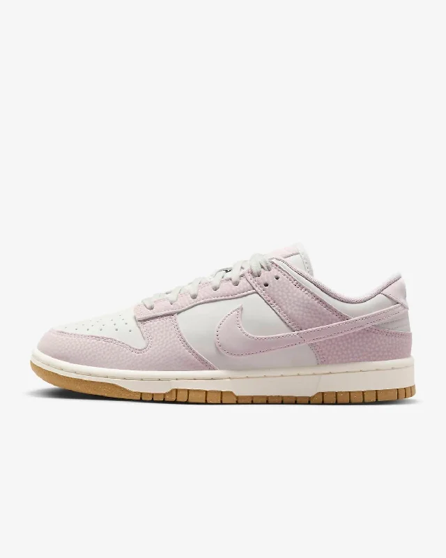 Women's Dunk Low Premium Next Nature Sneaker In Light Bone/platinum Violet