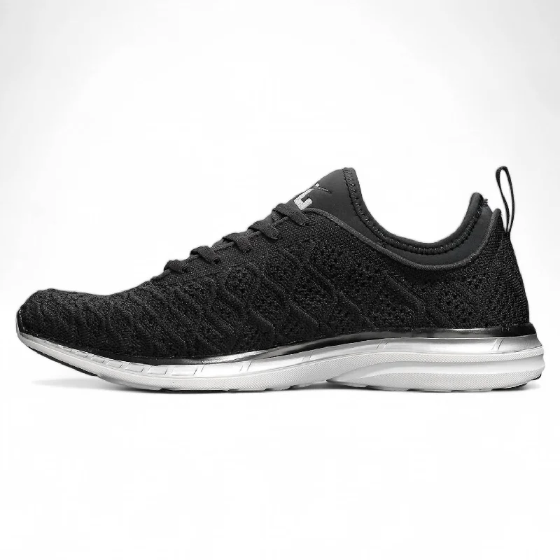 Men's Techloom Phantom Sneaker In Black/metallic Silver