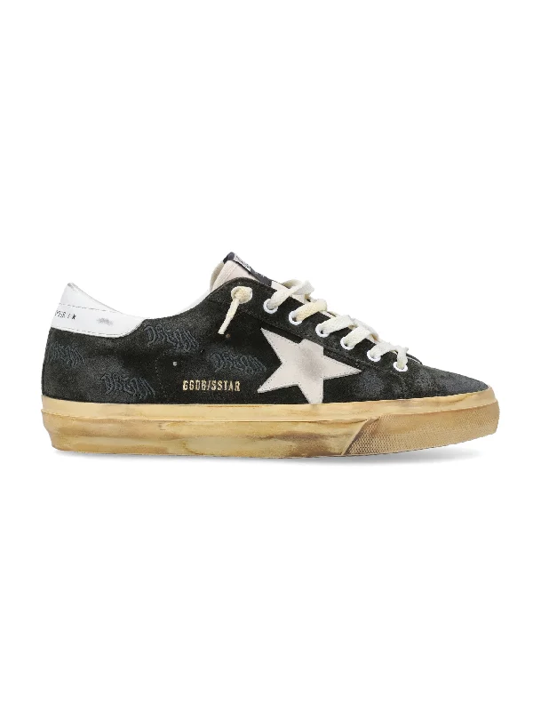 GOLDEN GOOSE Distressed Low Top Sneakers for Men