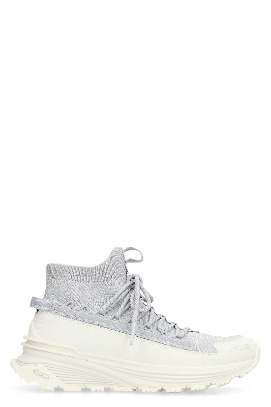 MONCLER Glitter High-Top Sneakers for Women