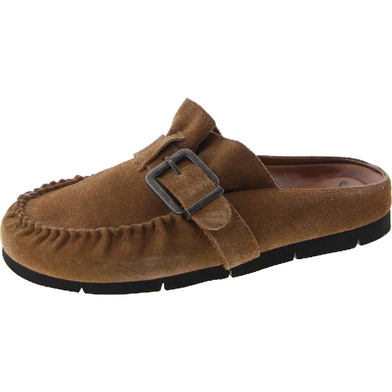 Womens Round toe Mule Moccasins