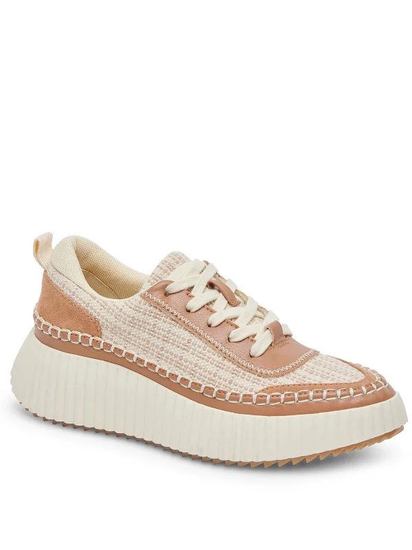 Dannis Womens Faux Trim Chunky Casual And Fashion Sneakers