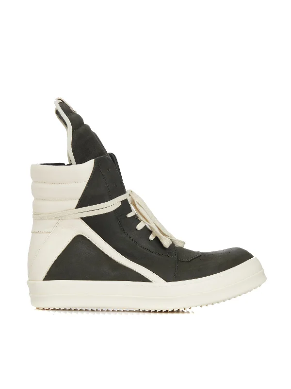 RICK OWENS Men's Mini Geobasket Sneakers