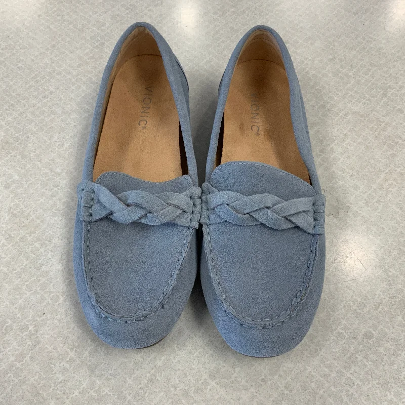 Shoes Flats By Vionic In Blue, Size: 7.5