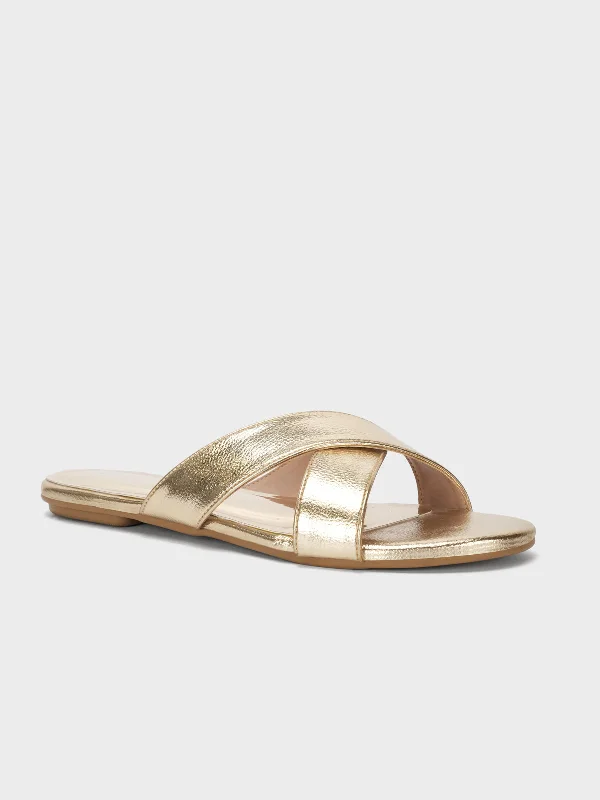 Women's "ANONA" Shimmer Summer Slippers