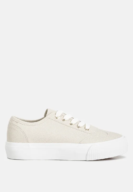 zenda chunky flatform sneakers