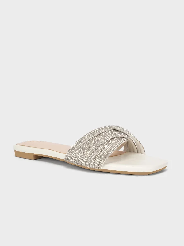 Women's "APHEA" Square Toe Slippers