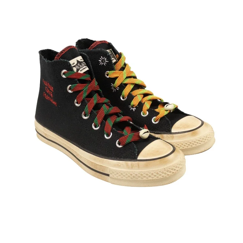 X CONVERSE Black True Power High Top Sneakers