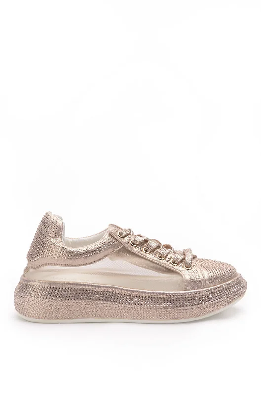 AZURE-2-ROSE GOLD SNEAKER