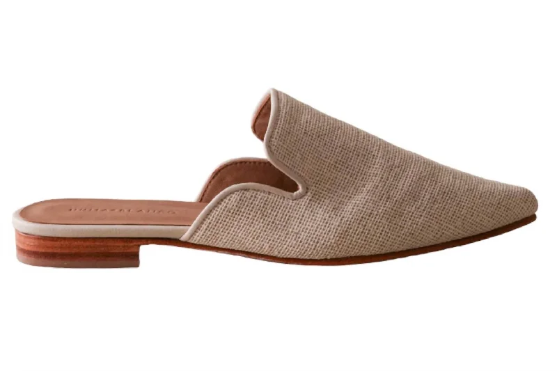 Women's Ilaria Mule In Natural Jute