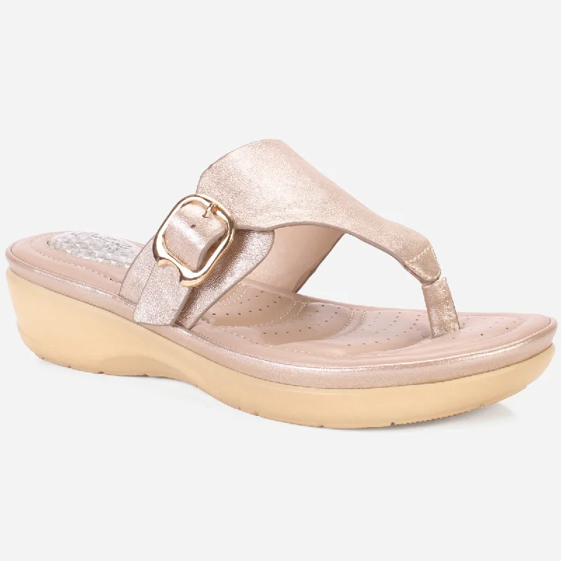 Women "TOULIN" Comfort Wedge Slippers