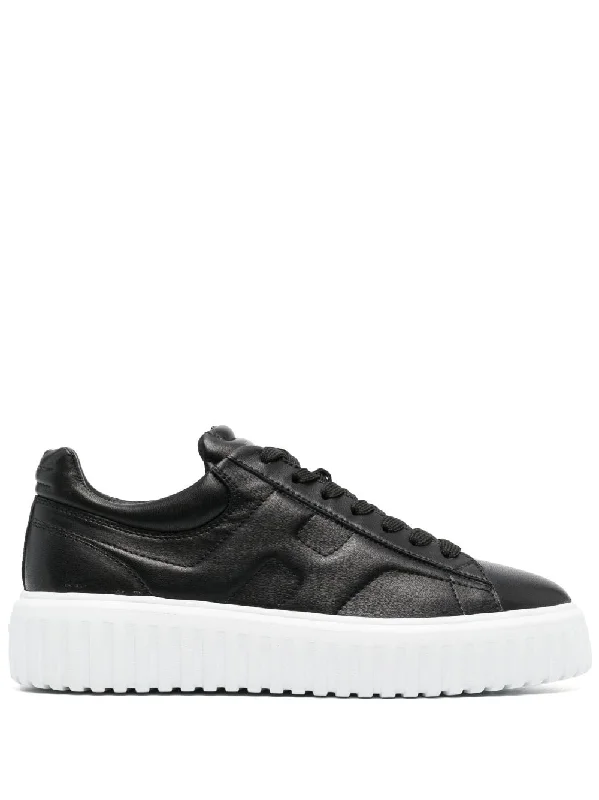 HOGAN H-STRIPES Low-Top Leather Sneaker for Men