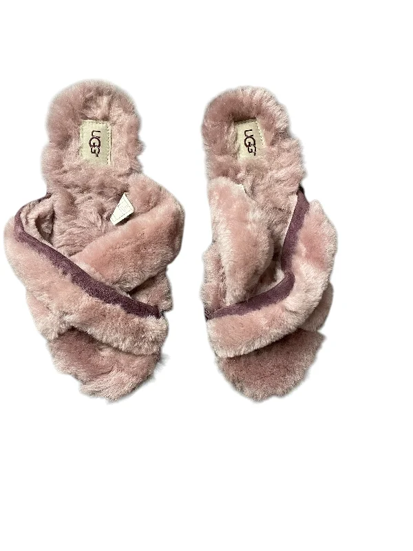 Slippers By Ugg In Purple, Size: 9